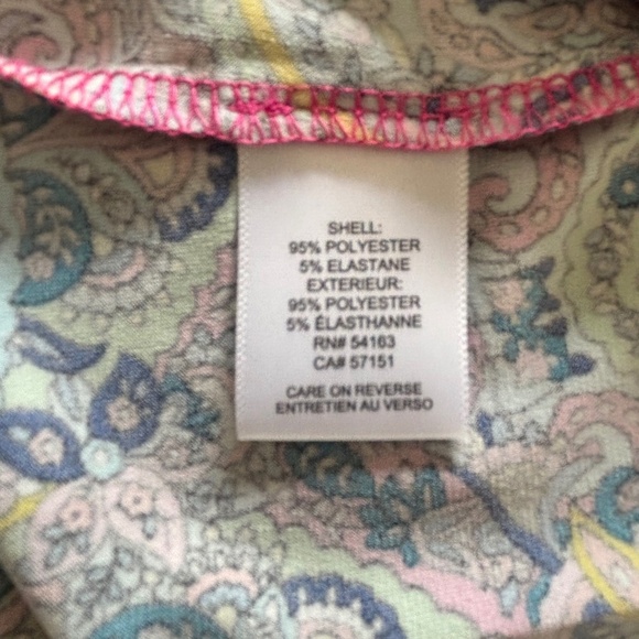 Tommy Hilfiger colourful paisley short sleeve midi dress size 12 - Picture 13 of 16